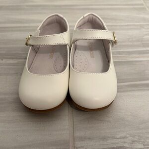 Classic White Kids Mary Jane Shoes